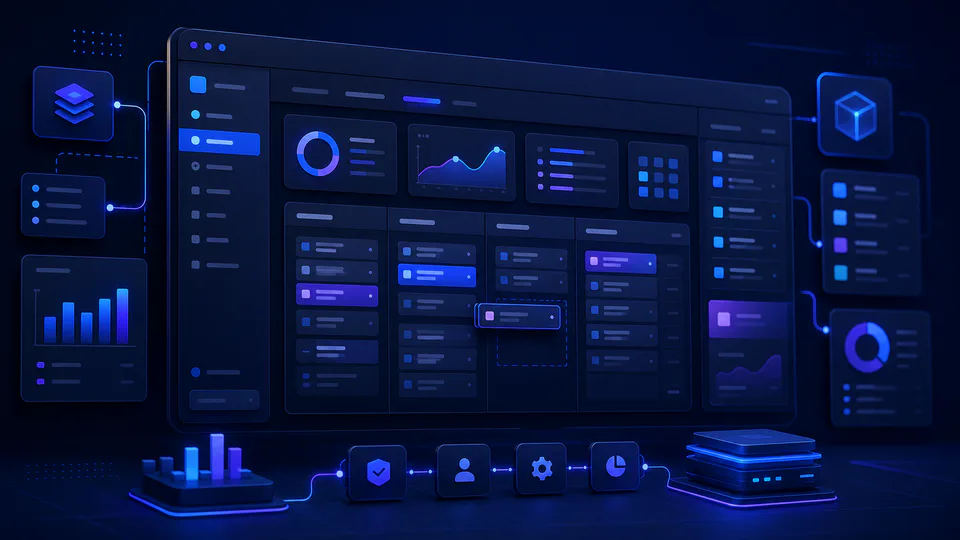 Internal Web App project concept artwork